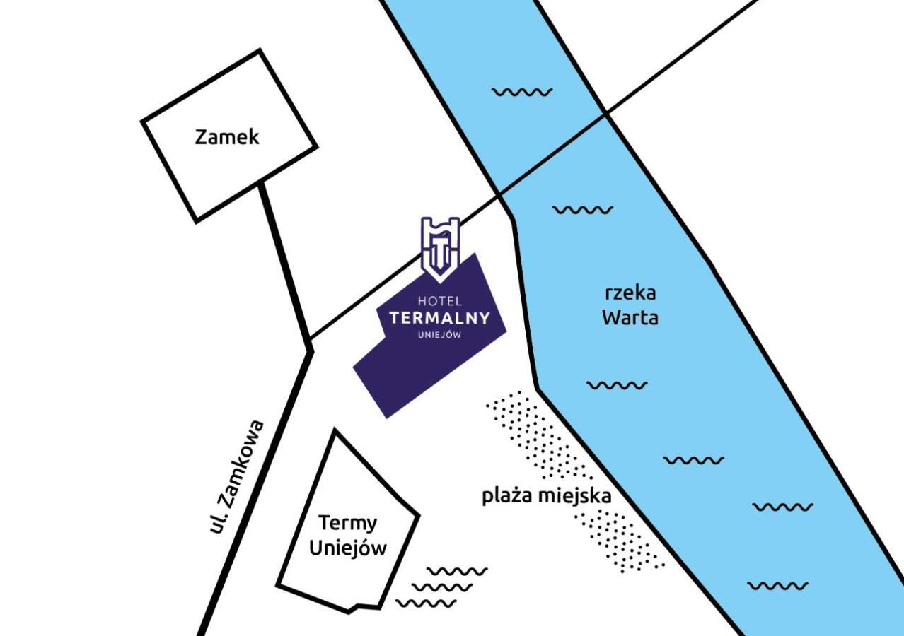 Hotel Termalny Uniejow Esterno foto